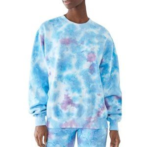 NWT LA DETRESSE Blueberry Mystic Pullover Sweatshirt XS